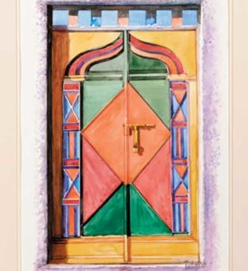 Colourful Door From Dhofar